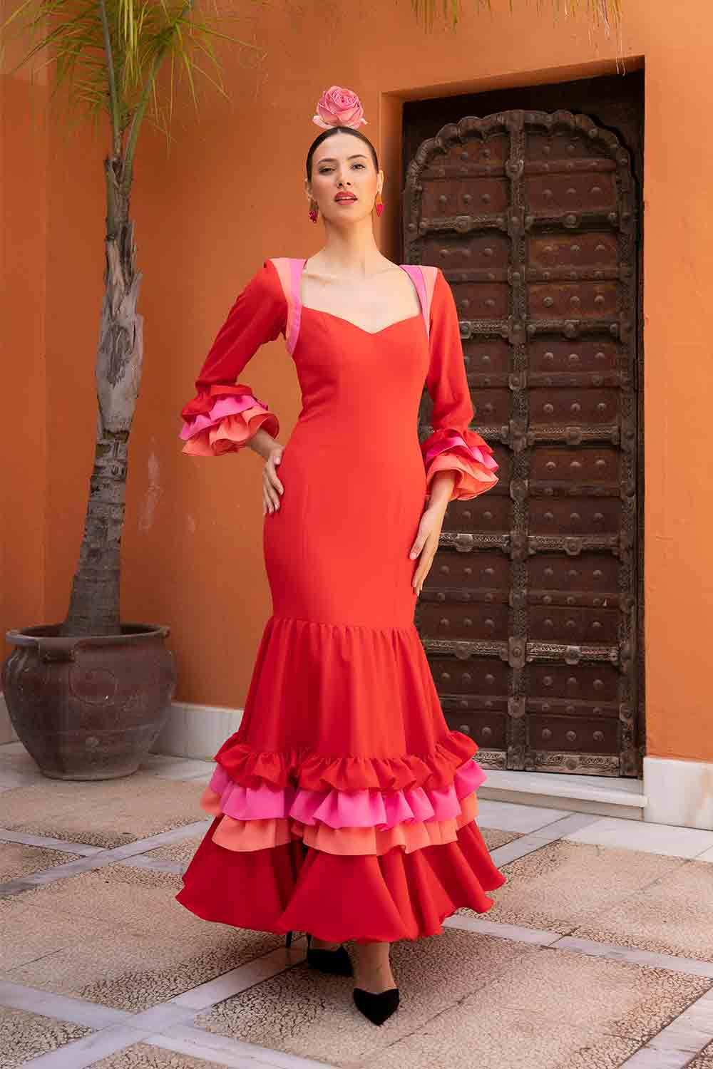 Vestido Ana rojo