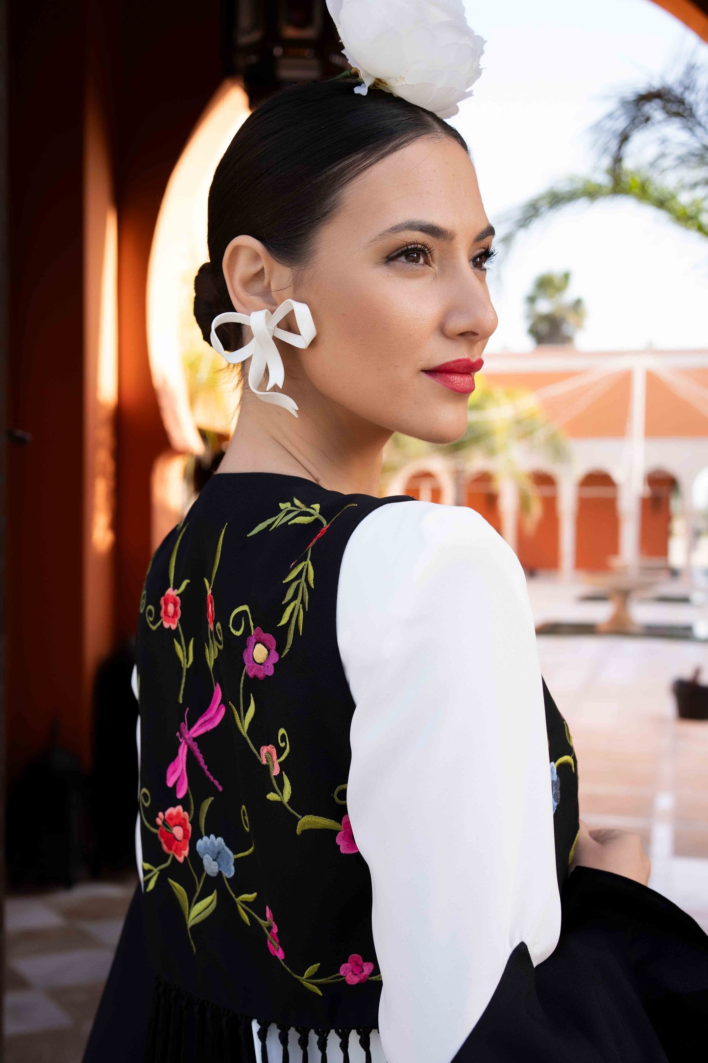 Vestido Rocío blanco