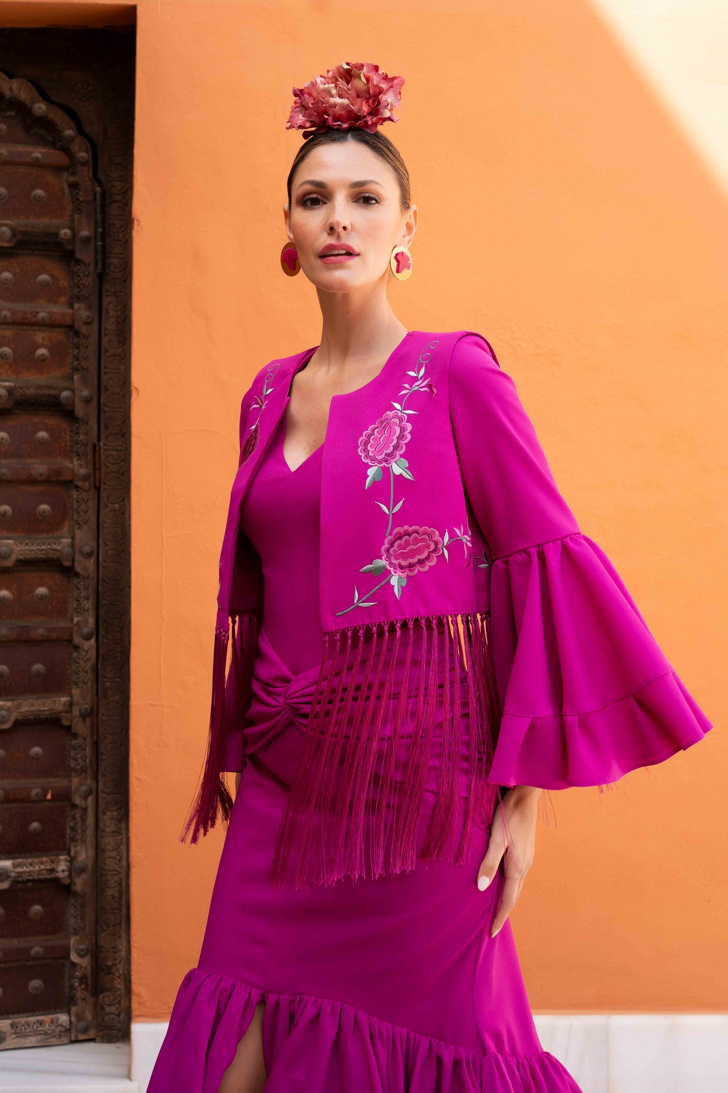 Vestido Alba buganvilla