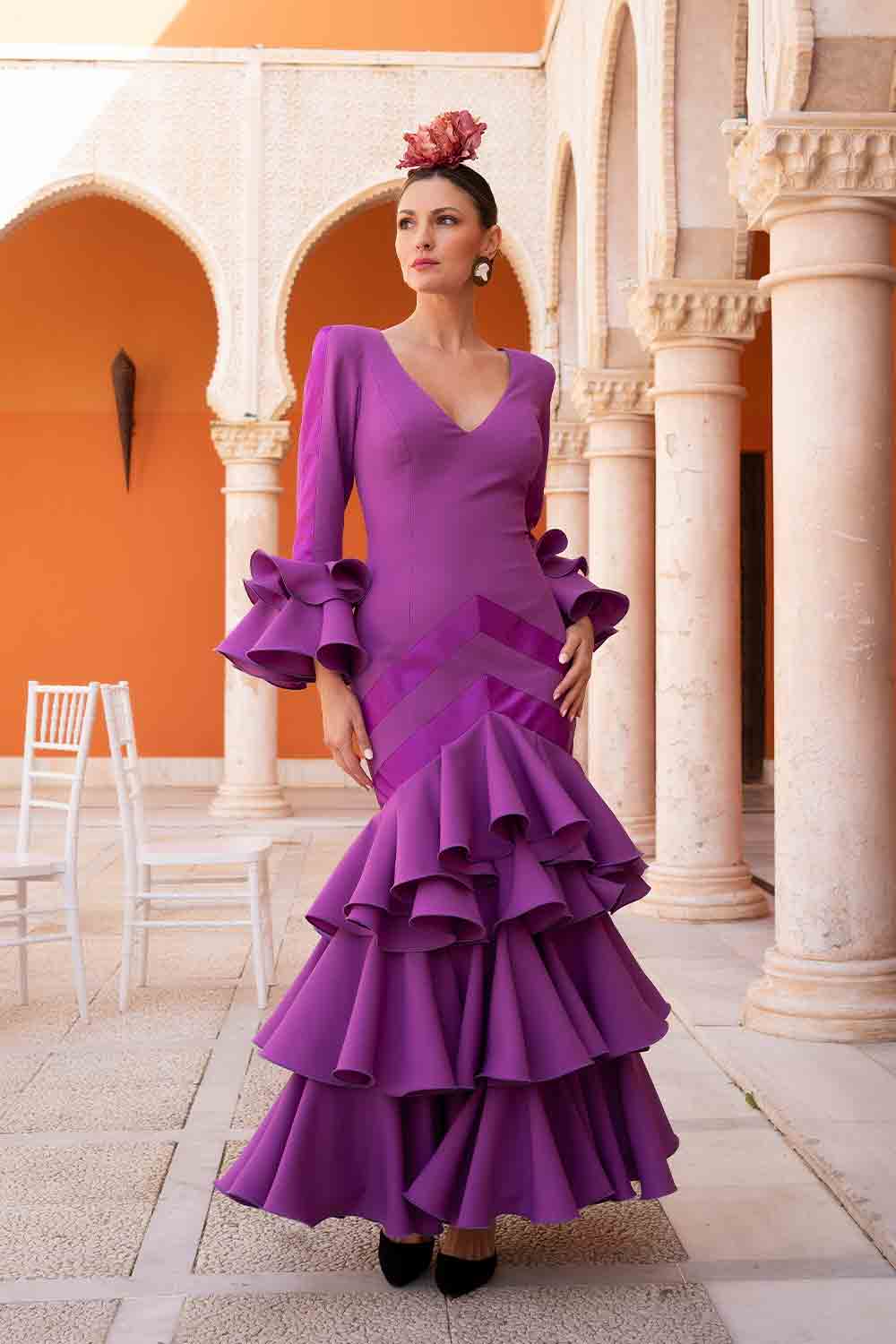 Vestido Gala morado