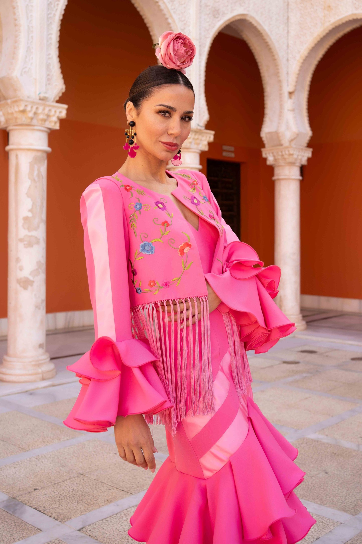 Vestido Gala rosa