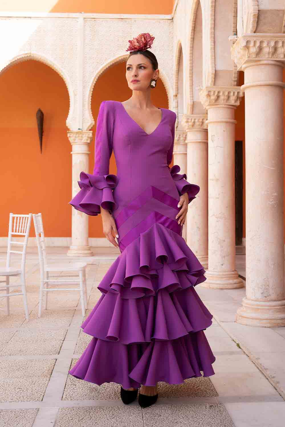 Vestido Gala morado