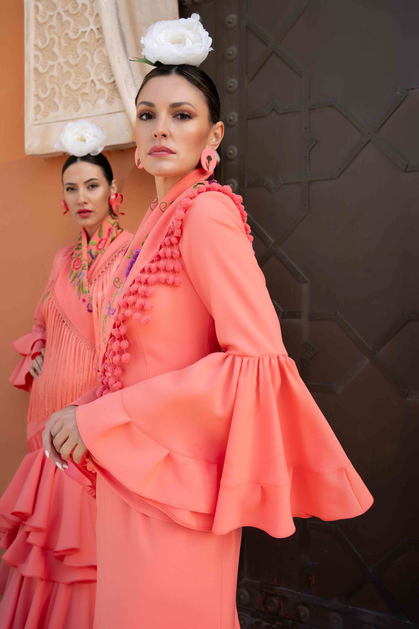 Vestido Alba coral